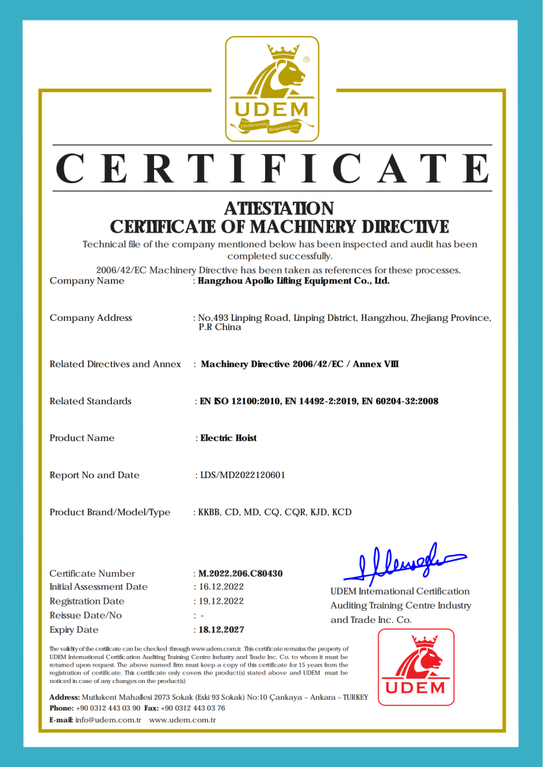 2022-12 certificate of electric hoist_00