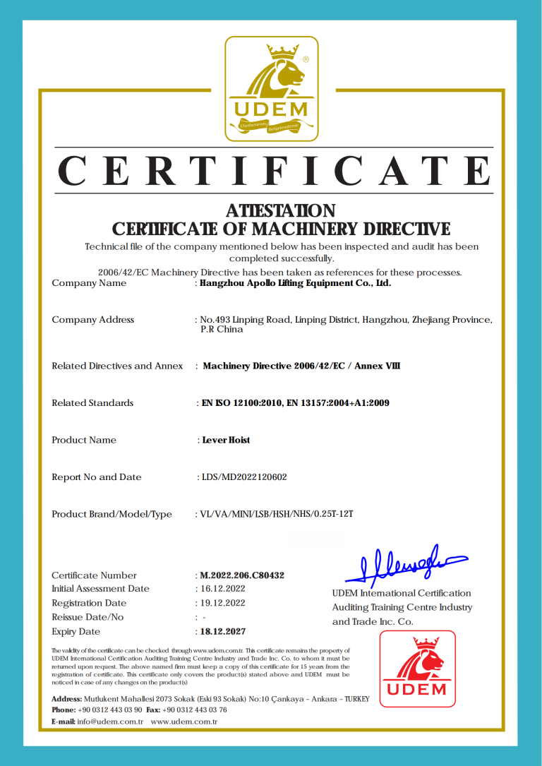 2022-12 certificate of lever hoist_00